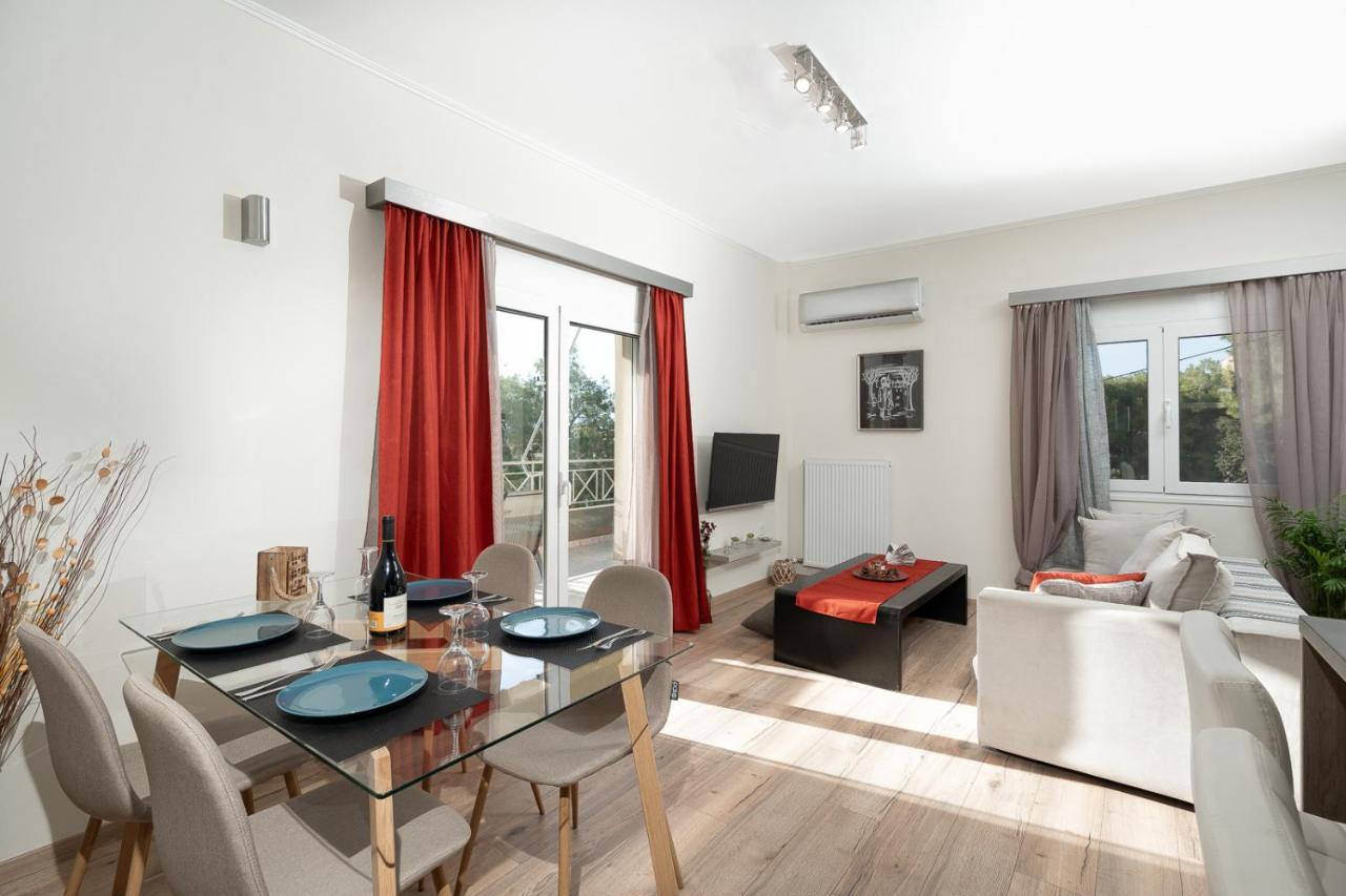 Mtc-Sfs Apartment By The Sea And Airport Pórto Ráfti Esterno foto